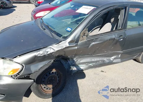 2006 Toyota Corolla Le из США, поврежденный, VIN 2T1BR32E56C686513